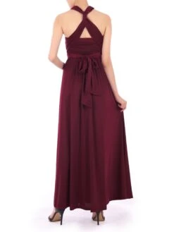 Twist & Tie Multiway Bridesmaid Maxi Dress With Bandeau, Burgundy 14 Twist & Tie Multiway Bridesmaid Maxi Dress With Bandeau, Burgundy -DORIA Clothing Shop 41 04 2250X3000 07a82285 1bb1 4f77 a928 34aaafdd8280