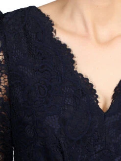 Molly 3/4 Sleeve Lace Bridesmaid Dress, Navy 10 Molly 3/4 Sleeve Lace Bridesmaid Dress, Navy -DORIA Clothing Shop 5053319252887 4 18983