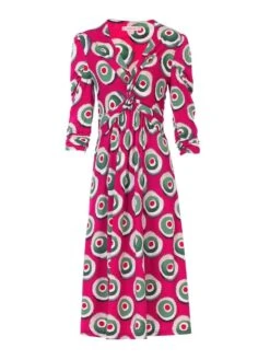 3/4 Sleeve Twisted Knot Jersey Dress, Plum 19 3/4 Sleeve Twisted Knot Jersey Dress, Plum -DORIA Clothing Shop 5053319262770 3 08011 763c0c10 83d4 45d5 9a3b 82b2209a40a8