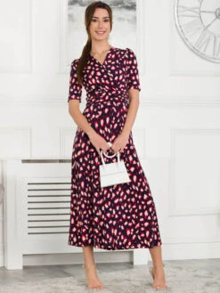 Coleen Jersey Maxi Dress, Animal Multi -DORIA Clothing Shop 5053319370734 4