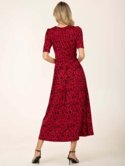 Jolie Moi Akayla Printed Jersey Maxi Dress, Red Animal 15 Jolie Moi Akayla Printed Jersey Maxi Dress, Red Animal -DORIA Clothing Shop AY621133 RedAnimal 9