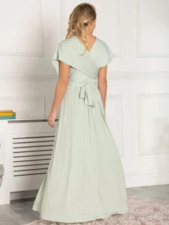 Twist & Tie Multiway Bridesmaid Maxi Dress With Bandeau, Light Green 13 Twist & Tie Multiway Bridesmaid Maxi Dress With Bandeau, Light Green -DORIA Clothing Shop BR 8176 LightGreen 8 0f3798fa f032 43af a970 20fa213c1ea4
