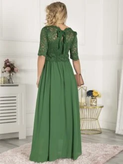 Wendy Lace Overlay Maxi Dress, Green 8 Wendy Lace Overlay Maxi Dress, Green -DORIA Clothing Shop BR 9105 Green 2 1ed7ce5b e26f 410c 96fd 086227fa372a