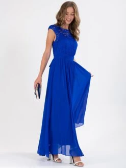 Basia Bridesmaid Lace Bodice Maxi Dress, Royal Blue -DORIA Clothing Shop DSC 0671 a3773bd0 1a2f 43c2 8ab0 1f51c0ce6965