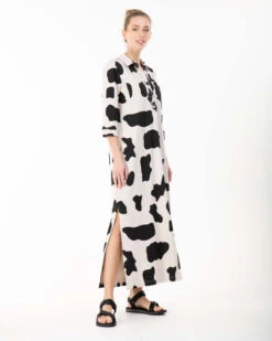 Sample Sale - Maxi Dress, Animal Print -DORIA Clothing Shop DSC 5330