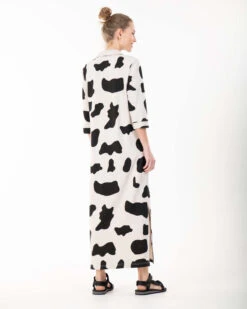 Sample Sale - Maxi Dress, Animal Print -DORIA Clothing Shop DSC 5338