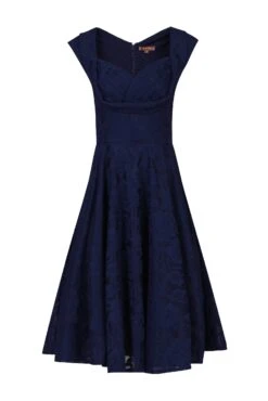 Ruched Crossover Bust Prom Dress, Navy -DORIA Clothing Shop I 5053319197737 00 20161018 85281754 4508 4f78 a211 5cac6dafc2ba
