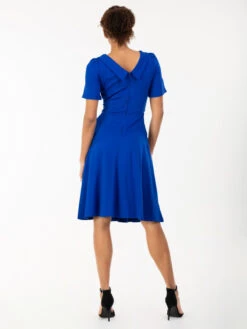 Jolie Moi Bay Peter Tea Dress, Royal Blue 9 Jolie Moi Bay Peter Tea Dress, Royal Blue -DORIA Clothing Shop M 151 8RoyalBlue 1
