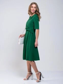 Roll Collar 50s Dress, Green 8 Roll Collar 50s Dress, Green -DORIA Clothing Shop MarchShoot 2201 2250X3000 a77603d1 61e0 49f4 91bd c3e0ab76ff92