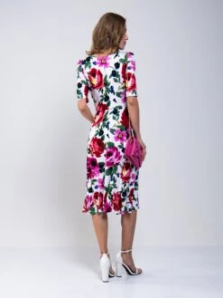 Jolie Moi Floral Tea Dress, Pink -DORIA Clothing Shop MarchShoot 4702 2250X3000 e9be69e1 77f4 418b 9cea 5eb7d74ee50c