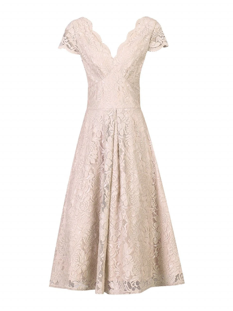 Cap Sleeve Lace Prom Dress, Oyster 1 Cap Sleeve Lace Prom Dress, Oyster